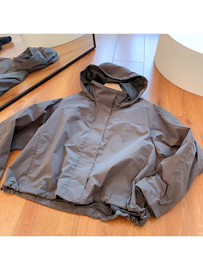 Mumaroho Women's Windproof Outdoor Sport Hooded Jacket
