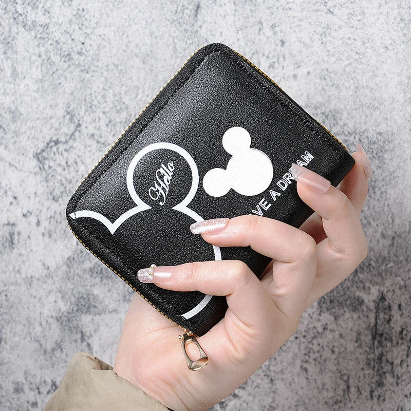 Women's Vintage Hollow PU Leather Long Wristlet Wallet