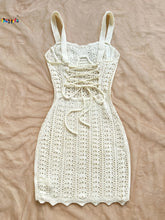 Crochet Sleeveless Mini Swimsuit Cover Up