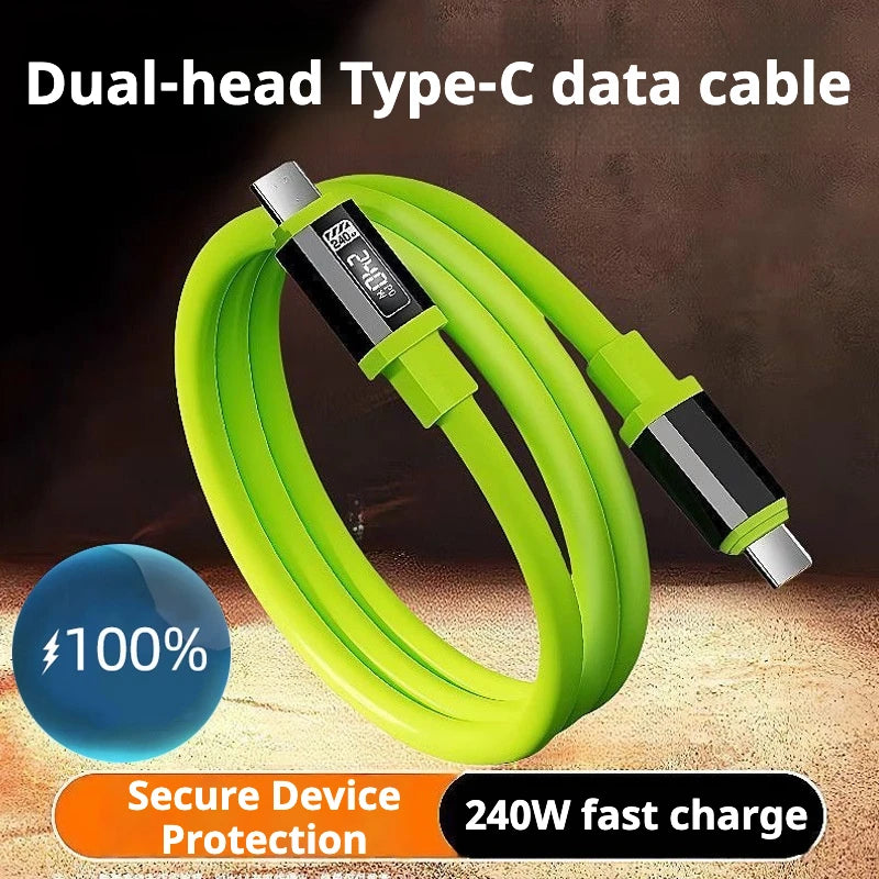 High-Speed Multi-Device USB-C Charging Cable