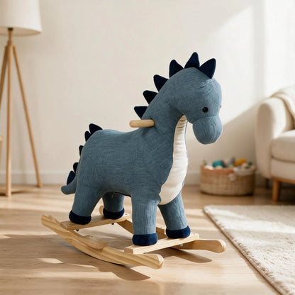 Toddler Interactive Rocking Dinosaur Ride-On Toy