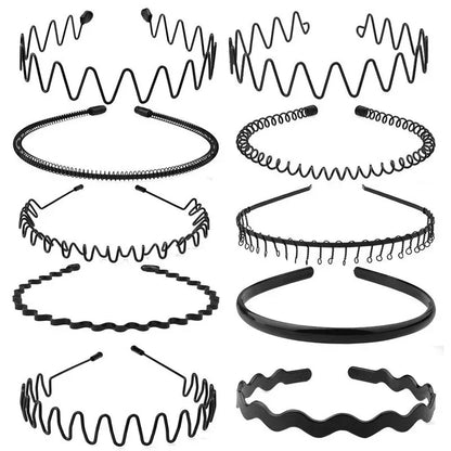 6pcs Metal Hair Band