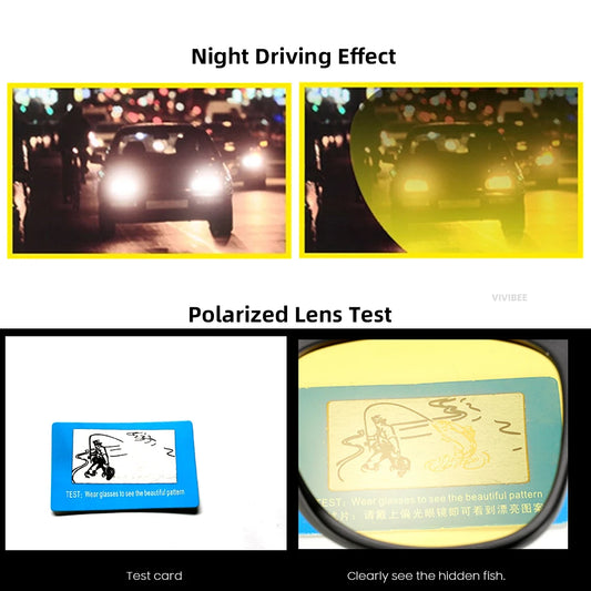 VIVIBEE Polarized Night Vision Glasses