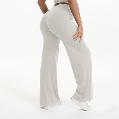 NCLAGEN Women’s Seamless Flare Yoga Leggings – High-Waist Butt Lifting Activewear