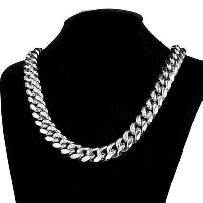 316L Stainless Steel Cuban Link Chain