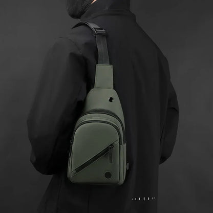 Lightweight Nylon Crossbody Sling Bag
