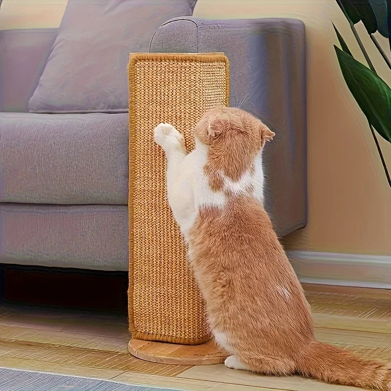 Sturdy Sisal Cat Scratching Post & Furniture Protector