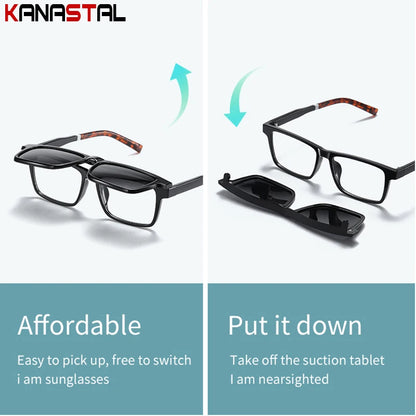 TR90 Eyeglasses Frame Blue Light Blocking Clear Lense Glasses