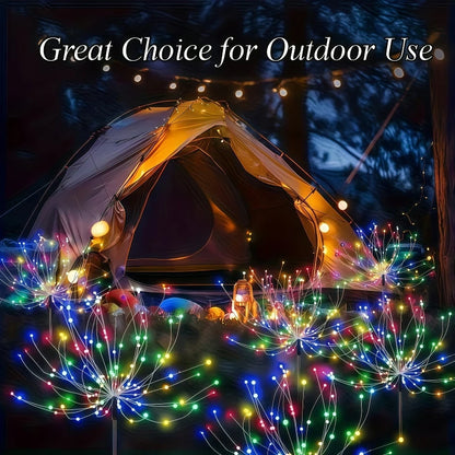 6-Pack Outdoor Solar Garden Lights - IP65 Waterproof LED Landscape Lamps
