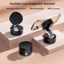 Double Sided Hands-Free Vacuum Adsorption Magnetic Suction Cup Phone Mount