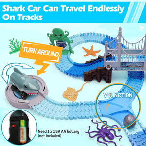VATOS Bendable Flexible Racetrack Set