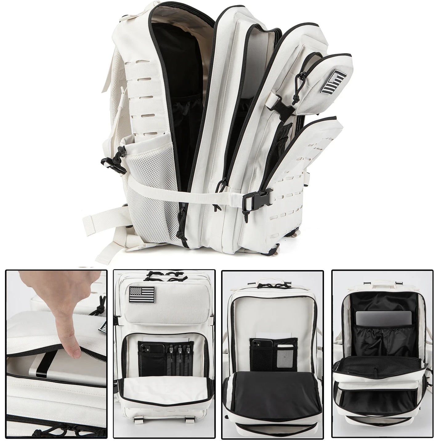 OutdoorBackpacks with Water Bottle Holder