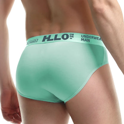 Men's Ice Silk Breathable Quick-Drying Sporty Briefs