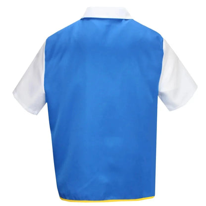 Ash Ketchum Cosplay Costume Set – Anime Trainer Outfit with Jacket, Cap & Gloves for Halloween & Cosplay Events