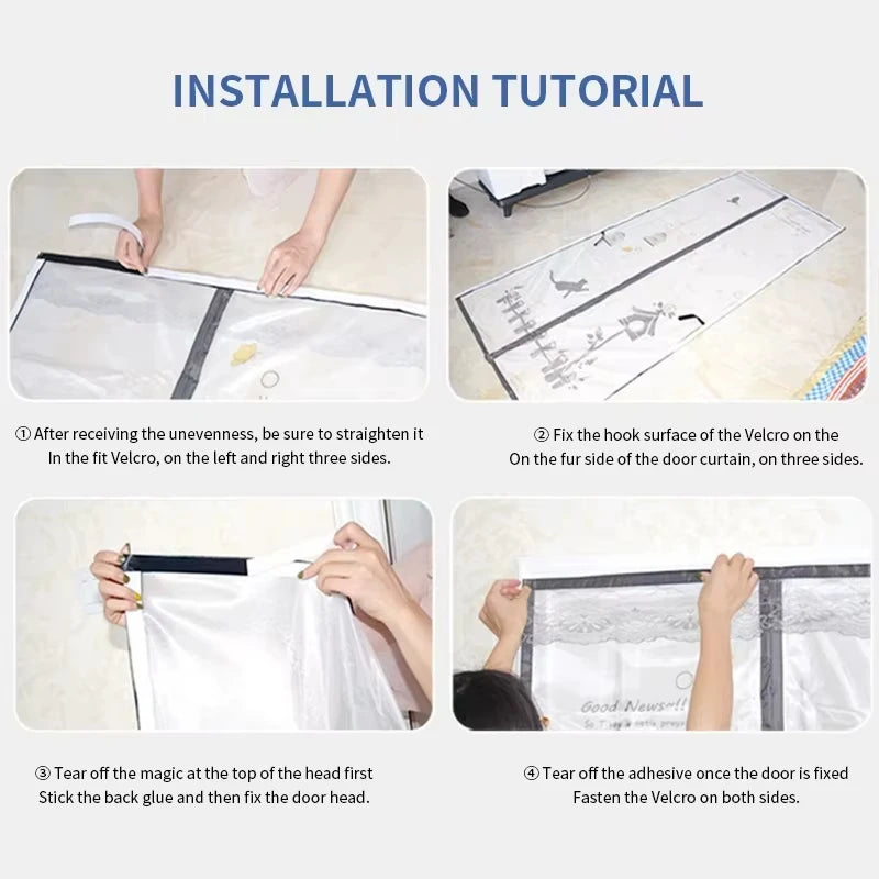 Magic Mesh Magnetic Anti-insect Screen