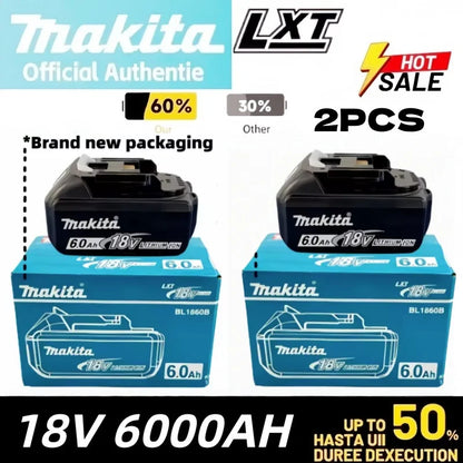 18V Lithium-Ion Replacement Battery for Makita Cordless Power Tools