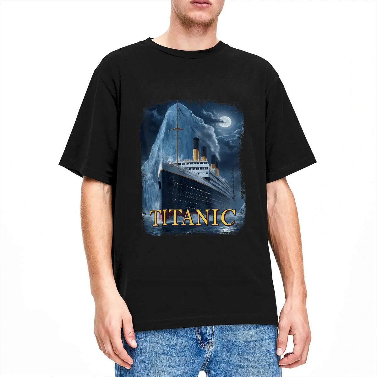 Men’s 2026 Summer 100% Cotton Oversized T-Shirt – Casual Y2K Streetwear Crewneck Tee
