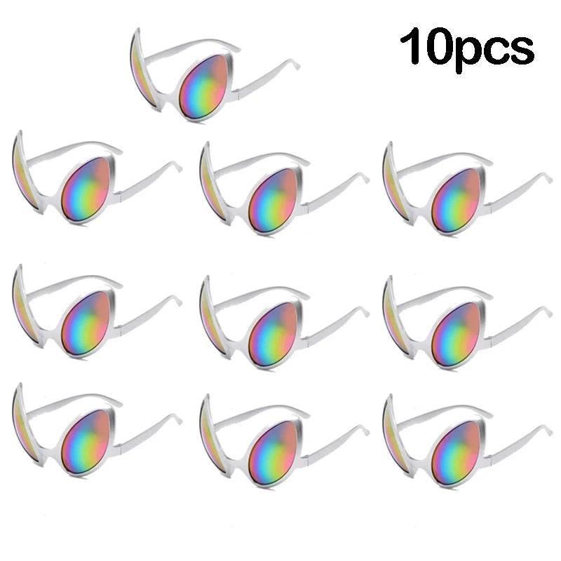 Funny Alien Sunglasses with Tinted Lenses