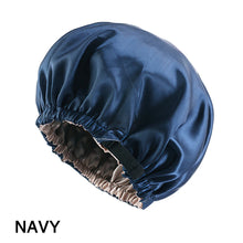 Satin Solid Color Sleeping Cap