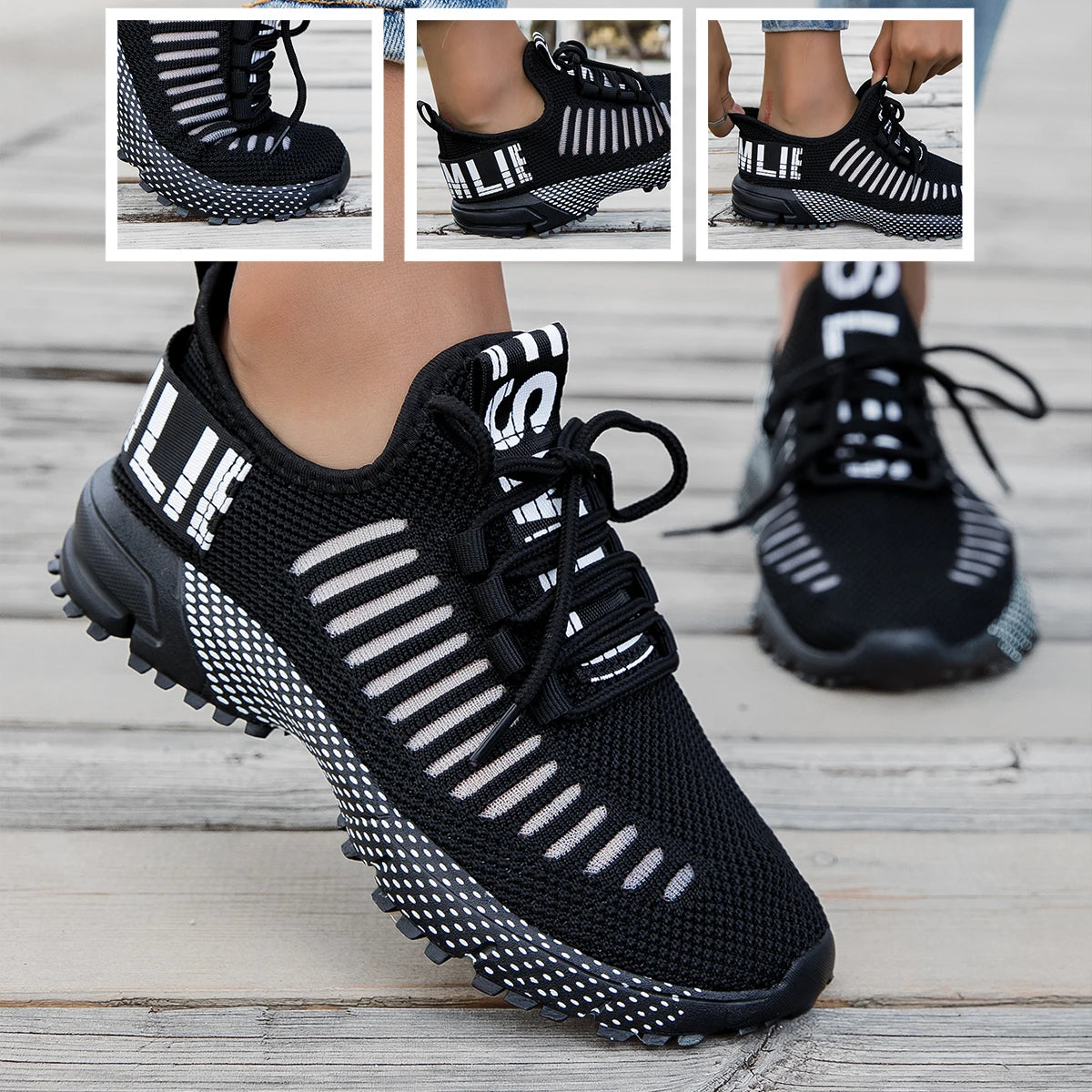 Women's Lightweight Air Mesh Walking Sneakers