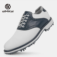 OIMKOI Waterproof and Anti Slip Golf Shoes