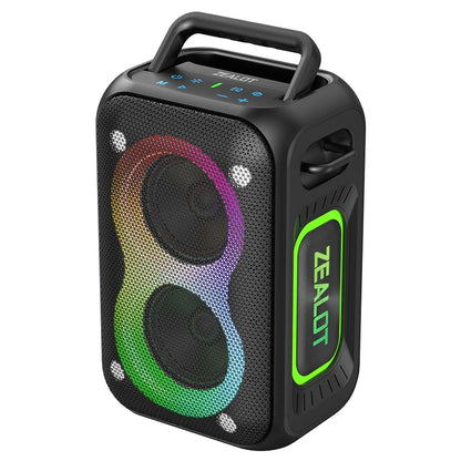 ZEALOT PT02 60W Portable Wireless Party Speaker with Dynamic RGB Lights