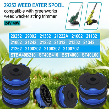 Replacement Trimmer Line & Spool Set for Greenworks