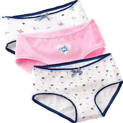 3Pcs Cotton Seamless Panties