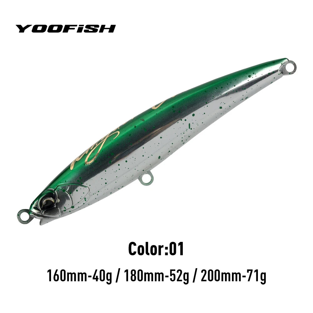 YOOFISH GT Floating Pencil Fishing Lures