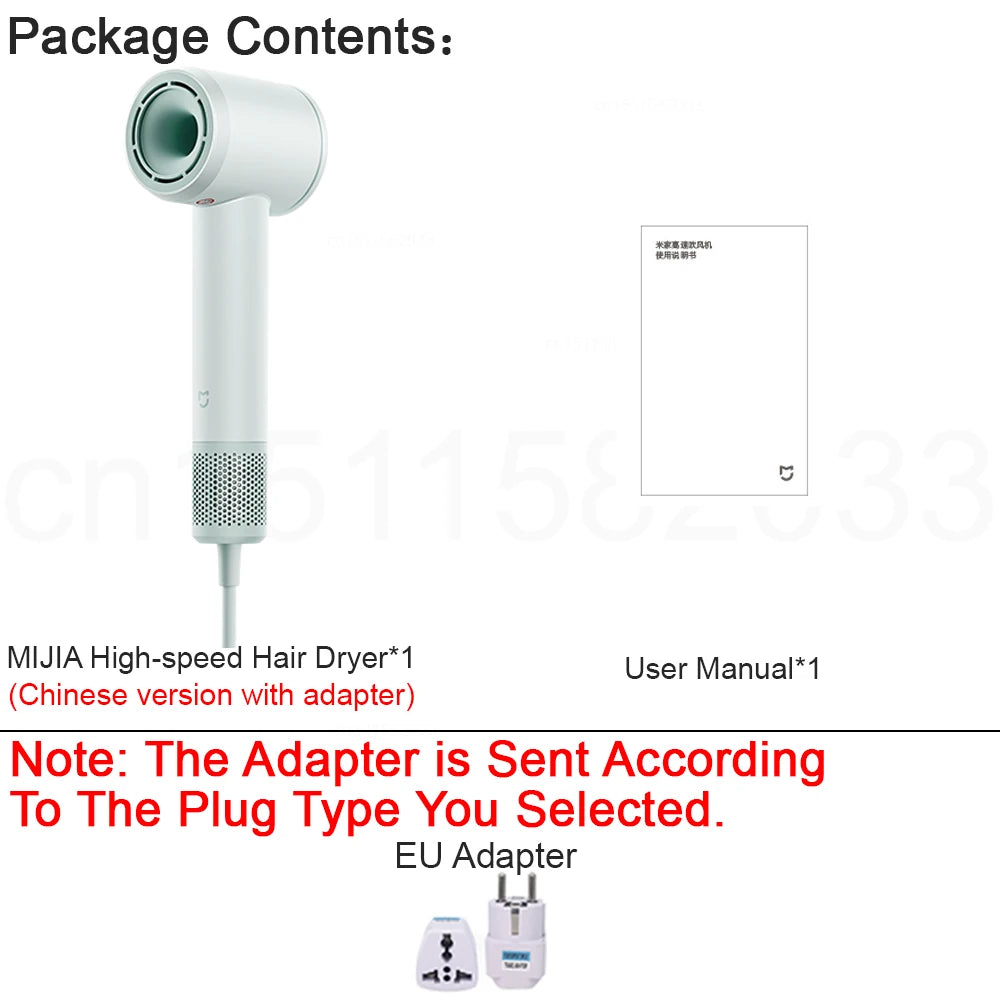 Xiaomi MIJIA High-Speed Ionic Hair Dryer (110,000 RPM)