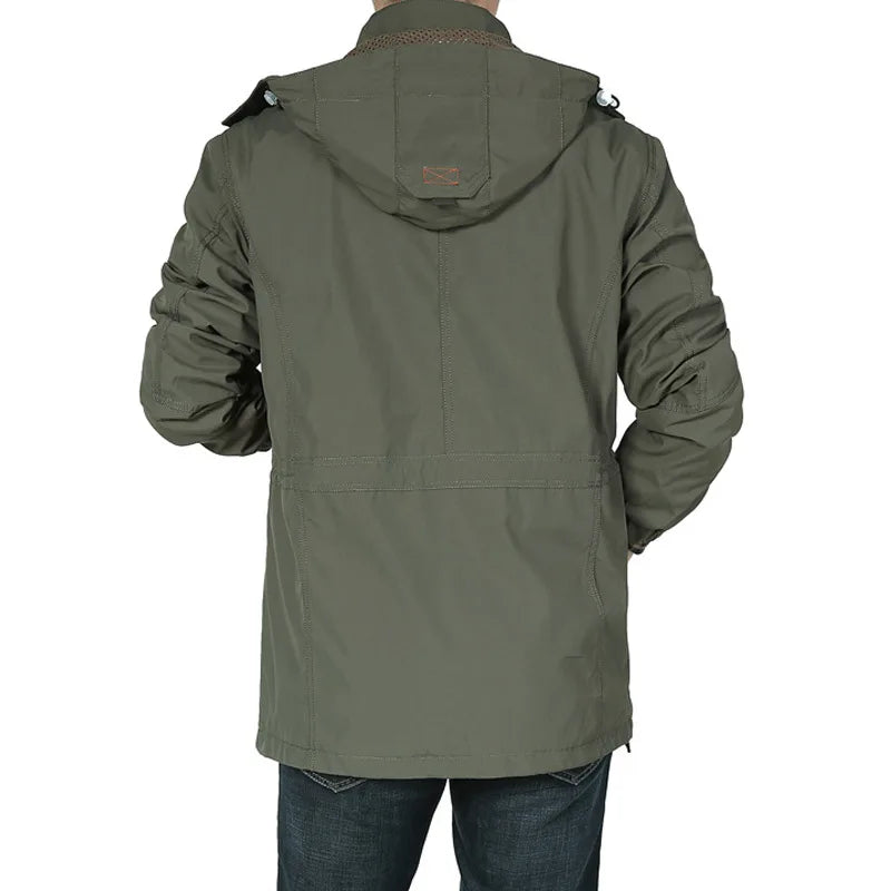 Casual Windproof Hooded Quick Drying Lightweight Jacket