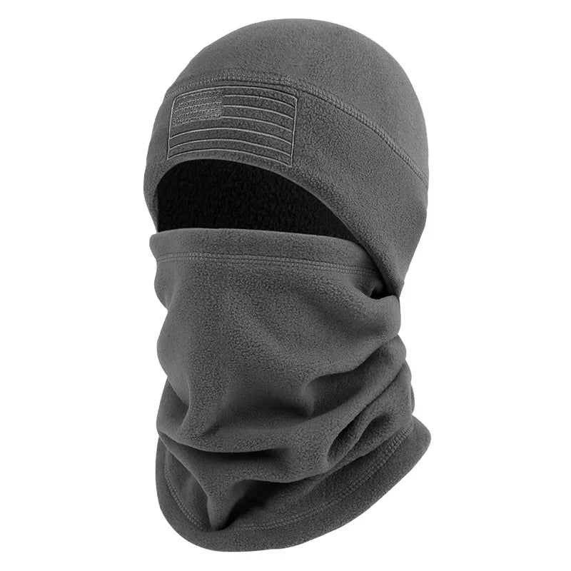 Winter Tactical Balaclava Thermal Fleece Ski Mask & Neck Warmer Set