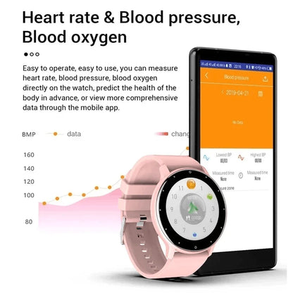 LIGE Waterproof Bluetooth Call Smartwatch for Men & Women