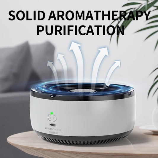 Smart Air Purifying Smokeless Ashtray with Aromatherapy