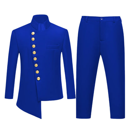 DMDRS Boys' 2-Piece Formal Suit Set – Blazer & Pants Outfit