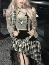 Hot Fashion 2-Pce  Blouse + Chic Irregular Dress