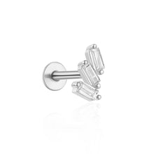 CANNER Simple Flat Head Pierced Stud Earrings