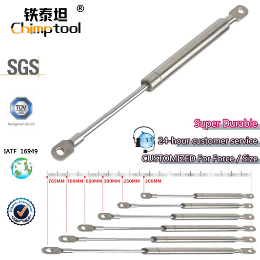 Universal Hydraulic Gas Spring Lift Support Strut - Heavy-Duty Shock Absorber