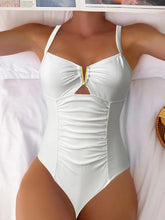 Shiny Stylish One-Piece Swimwear
