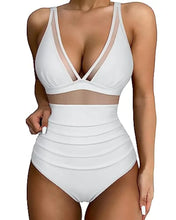 Solid One-piece Swimsuit