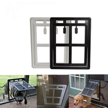 Lockable Plastic Pet Screen Door