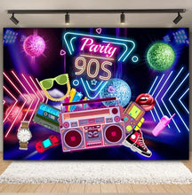 Disco Hip Hop Party Photo Backdrop