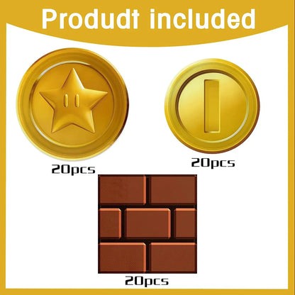 Super Brother Birthday Party Disposable Tableware & Banner Set