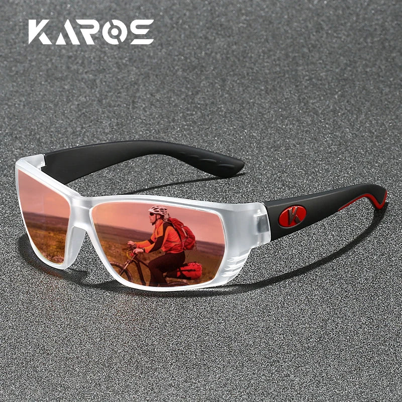 Polarized Sports Sunglasses with UV400 Protection for Cycling & Outdoor Sports
