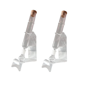 Borosilicate Glass Cigar Aromatherapy Humidors Tube Kit with 265mm Length Aroma Infusion