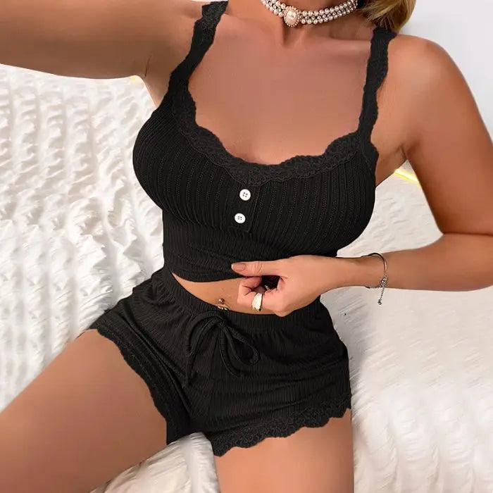 2Pcs Soft Pajama Sets