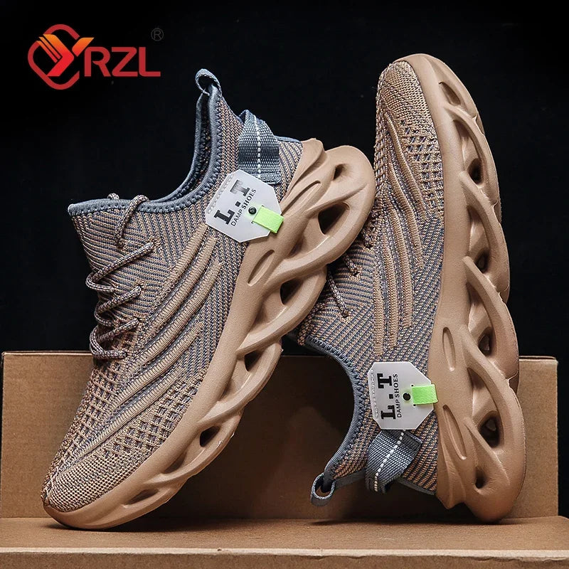 YRZL Casual Breathable Light Shock-absorption Tennis Shoes
