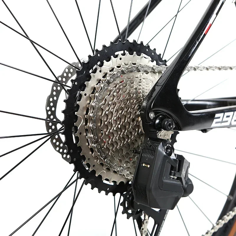 TWITTER OVERLORD EDS-13S Electronic shifting Oil Disc Brake Full suspension Carbon Fiber Mountain Bike