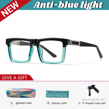 VICKY Geometric Square Large Frame Design Reading Glasses