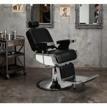 500 lbs Heavy-Duty Reclining Barber Chair 360° Swivel